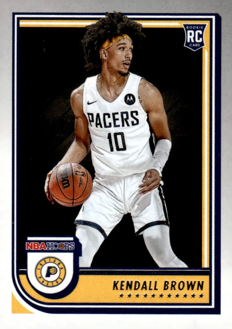 2022-23 NBA Hoops #279 Kendall Brown (front)