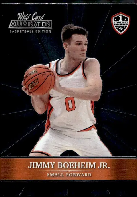 2021-22 Wild Card Alumination Basketball Edition #ABC-38 Jimmy Boeheim Jr.