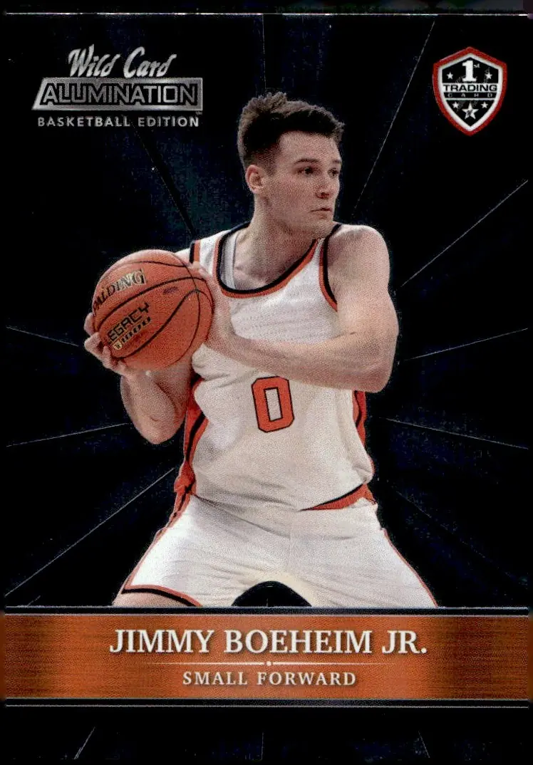2021-22 Wild Card Alumination Basketball Edition #ABC-38 Jimmy Boeheim Jr. (front)