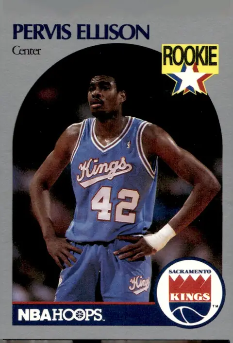 1990-91 NBA Hoops #257 Pervis Ellison