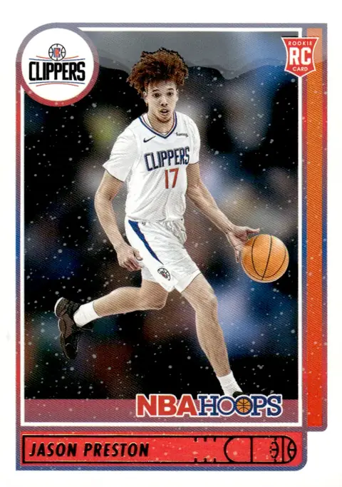 2021-22 NBA Hoops #242 Jason Preston