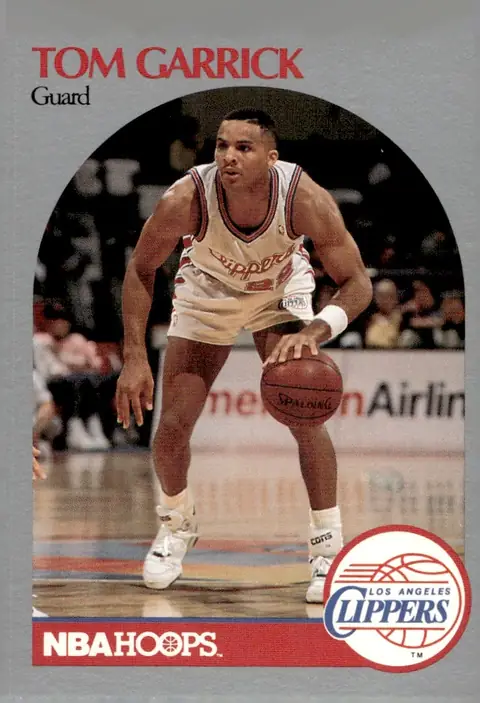 1990-91 NBA Hoops #144 Tom Garrick