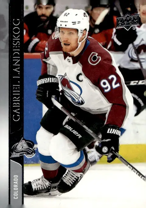 2020-21 Upper Deck Series 1 #50 Gabriel Landeskog