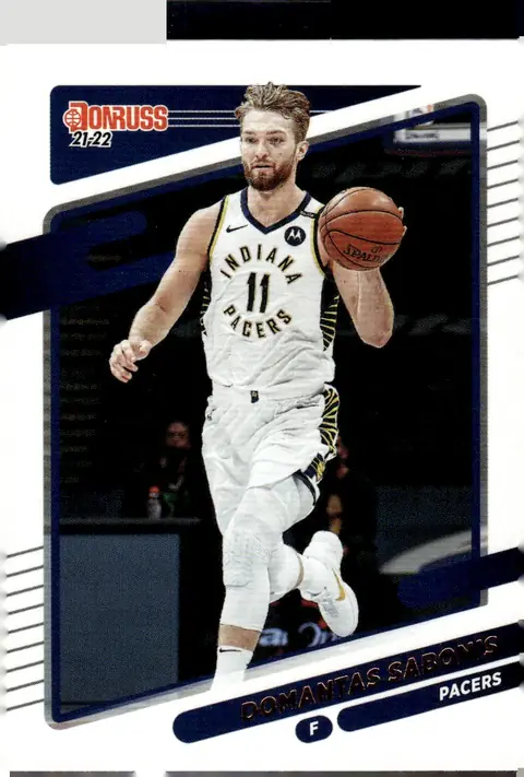 2021-22 Donruss #9 Domantas Sabonis