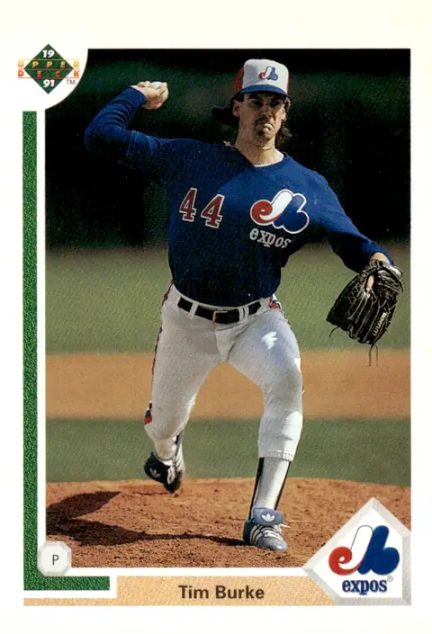 1991 Upper Deck #215 Tim Burke