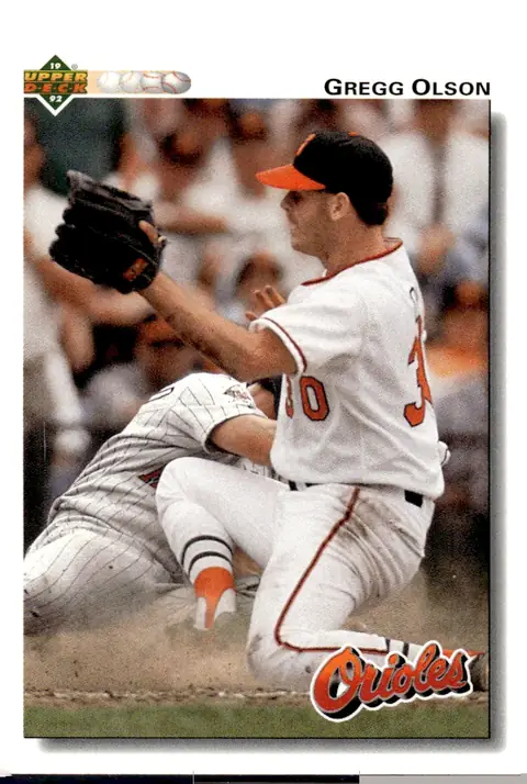 1992 Upper Deck Baseball #227 Gregg Olson