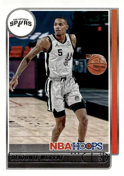 2021-22 NBA Hoops #14 Dejounte Murray