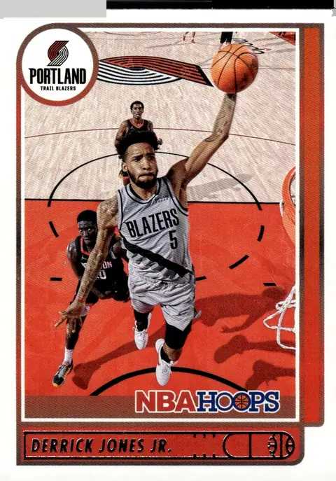 2021-22 NBA Hoops #131 Derrick Jones Jr.