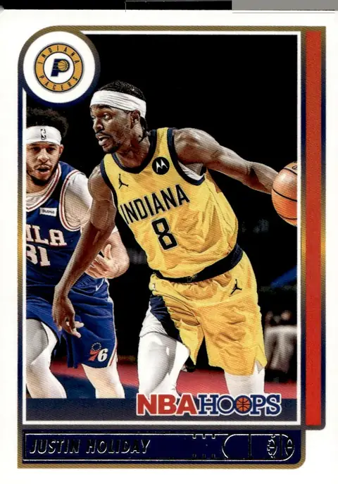 2021-22 NBA Hoops #183 Justin Holiday