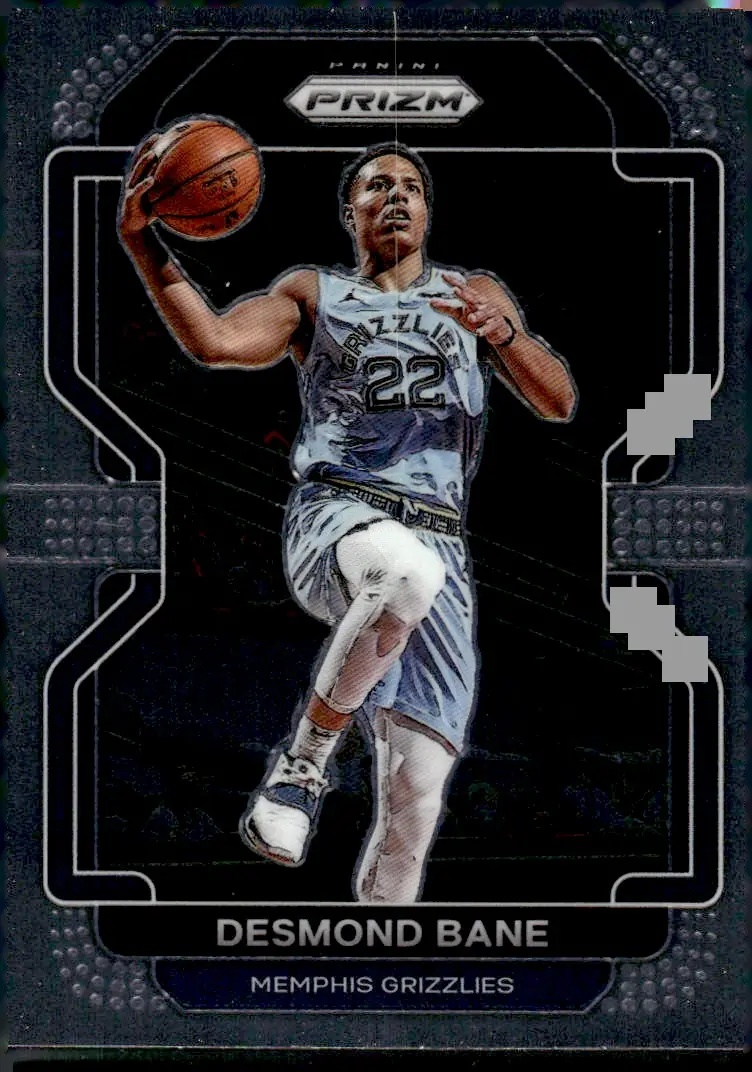 2021-22 Prizm #215 Desmond Bane (front)