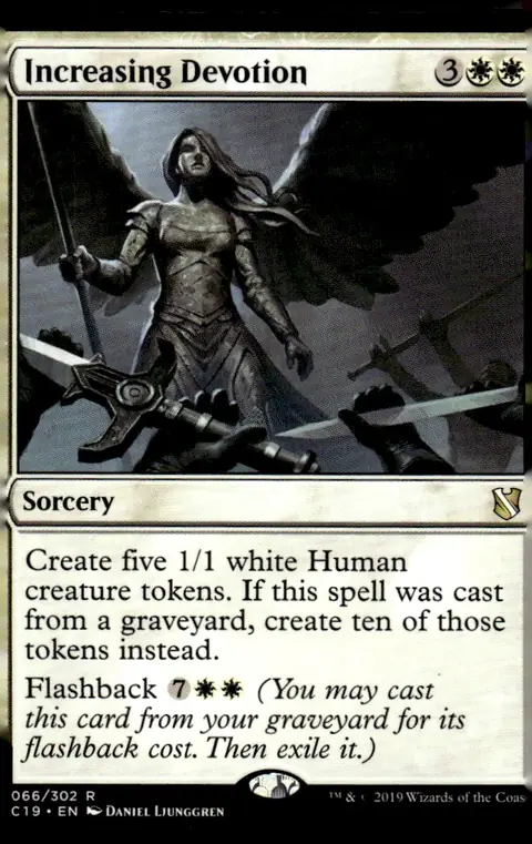 2019 Magic: The Gathering - Commander 2019 (C19) #066/302 Increasing Devotion