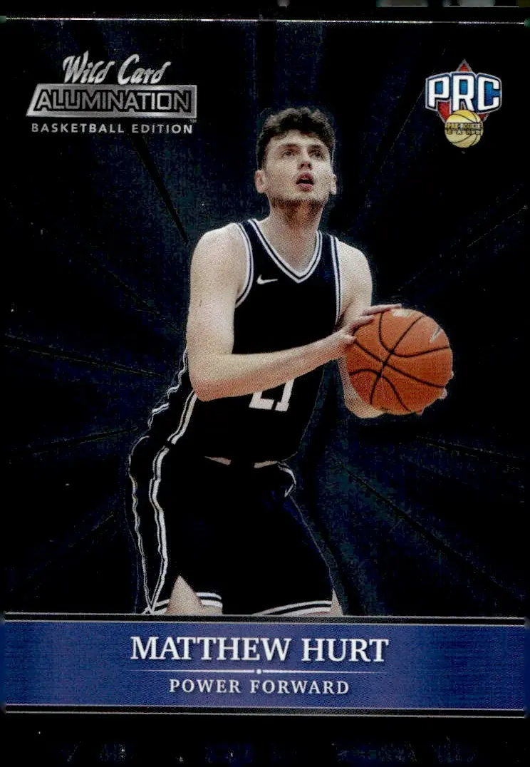 2021-22 Wild Card Alumination Basketball Edition #ABC-60 Matthew Hurt (front)