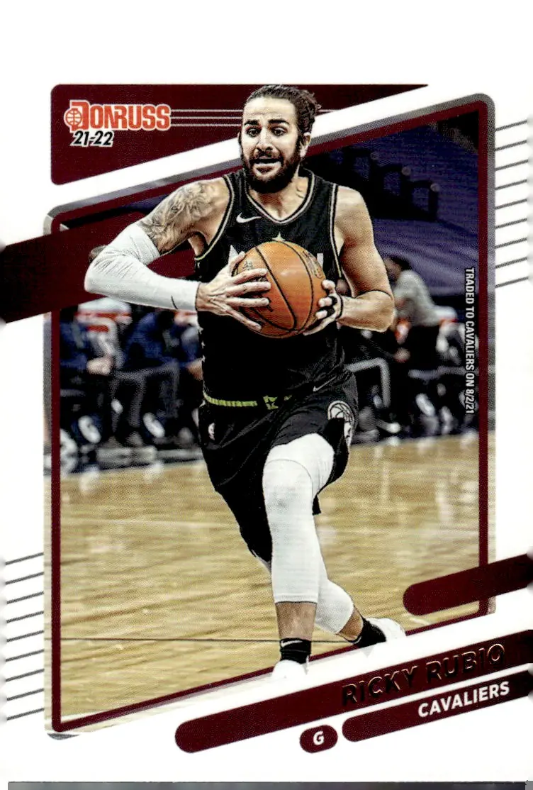 2021-22 Donruss #51 Ricky Rubio (front)
