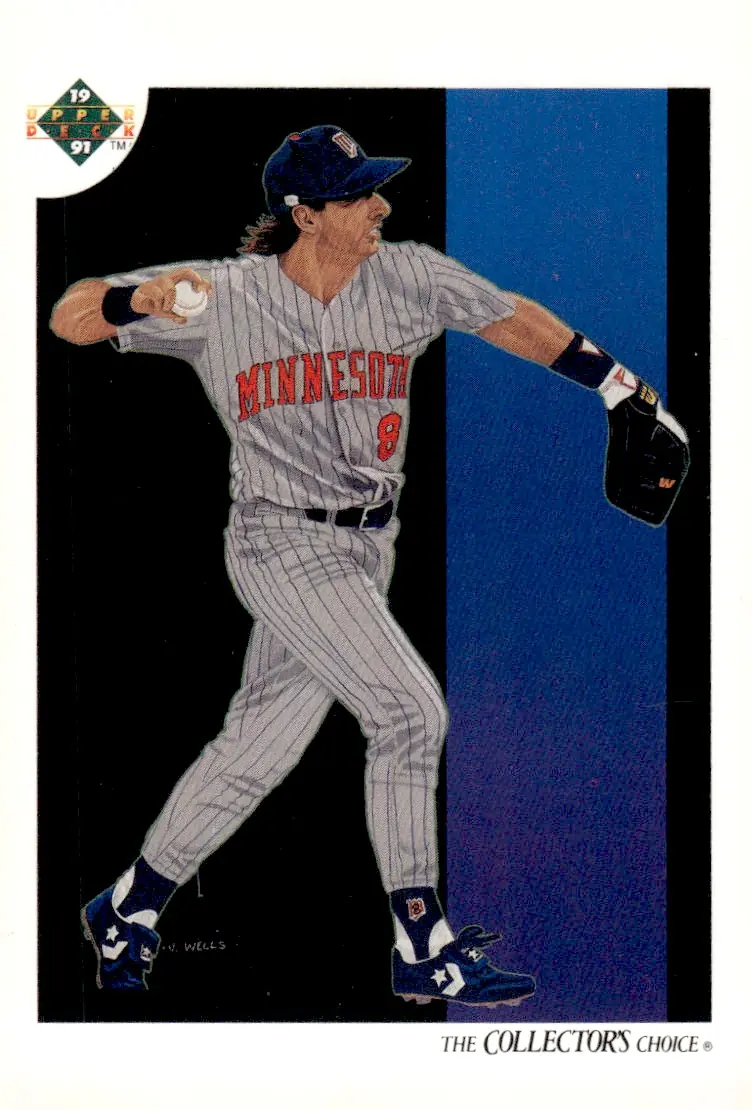 1991 Upper Deck #34 Gary Gaetti (front)