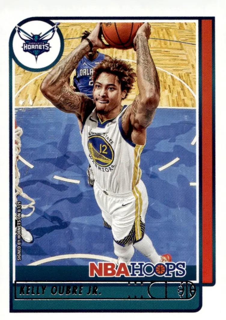 2021-22 NBA Hoops #48 Kelly Oubre Jr. (front)