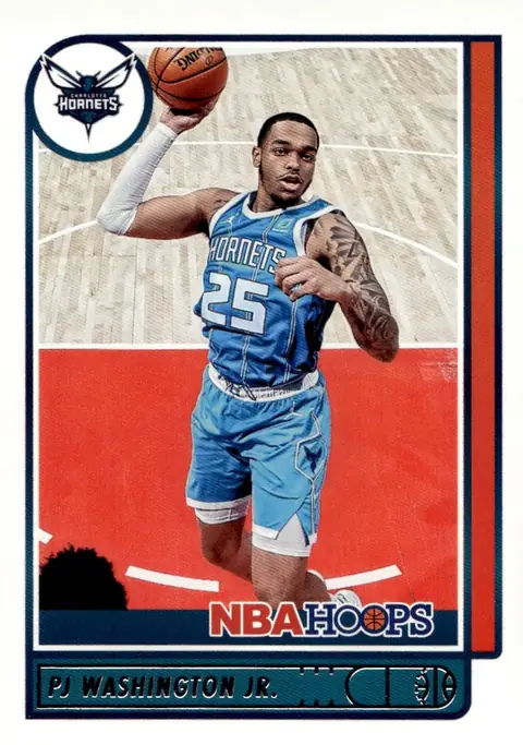 2021-22 NBA Hoops #170 PJ Washington Jr.