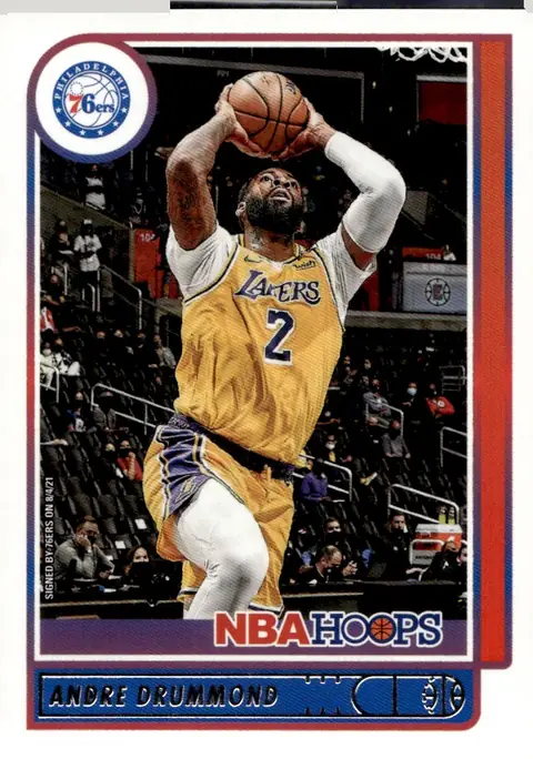 2021-22 NBA Hoops #186 Andre Drummond