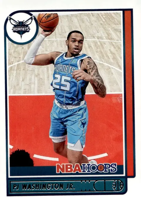 2021-22 NBA Hoops #170 PJ Washington Jr.