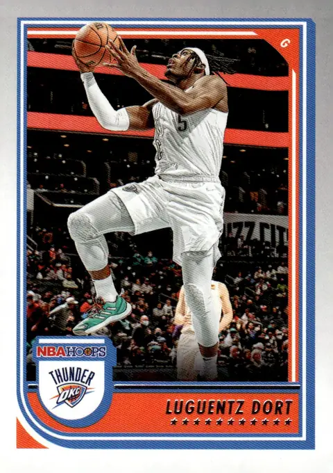 2022-23 NBA Hoops #202 Luguentz Dort