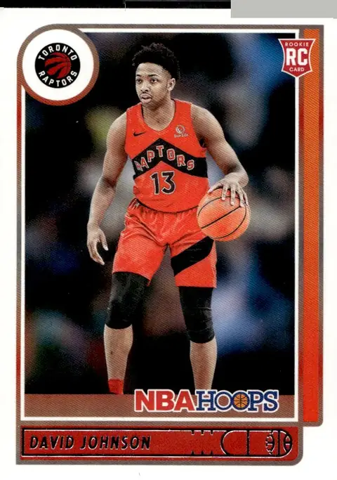 2021-22 NBA Hoops #222 David Johnson