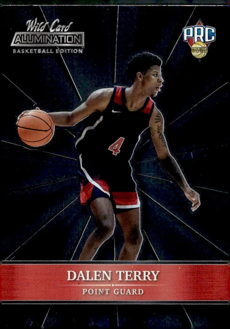 2021-22 Wild Card Alumination Basketball Edition #ABC-17 Dalen Terry (front)