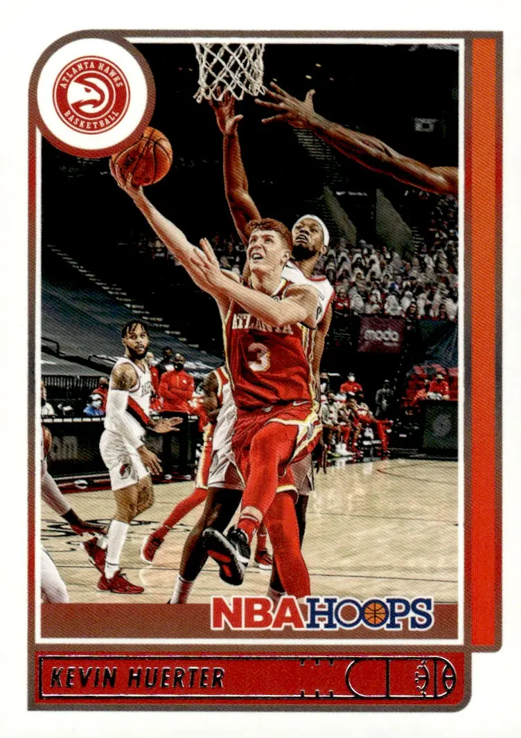 2021-22 NBA Hoops #148 Kevin Huerter (front)