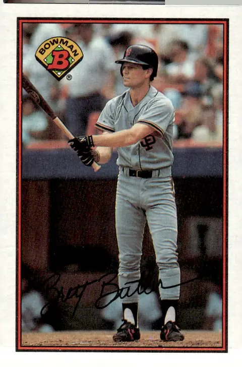 1989 Bowman #480 Brett Butler
