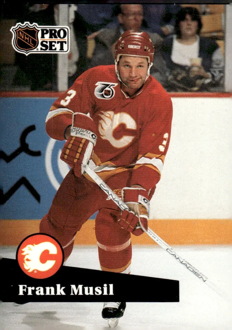 1991-92 Pro Set #368 Frank Musil (front)