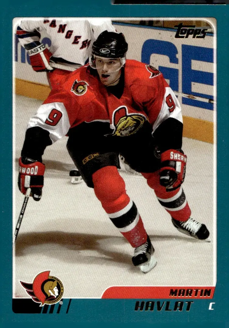 2003-04 Topps #225 Martin Havlat (front)