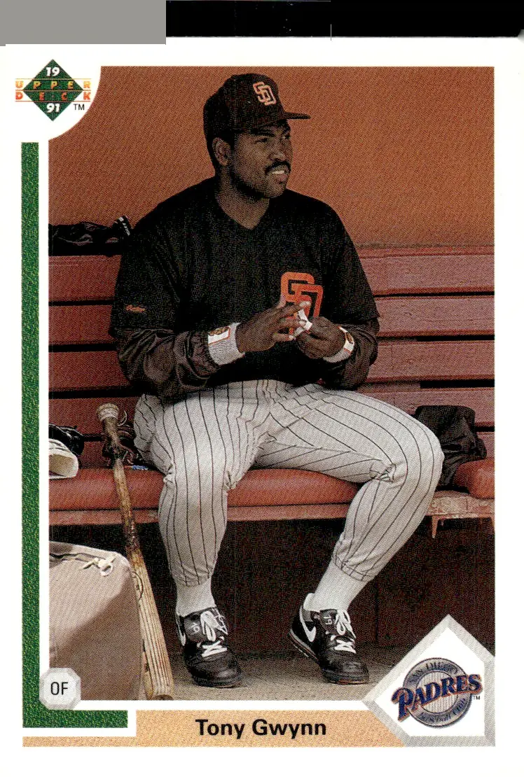 1991 Upper Deck #255 Tony Gwynn (front)