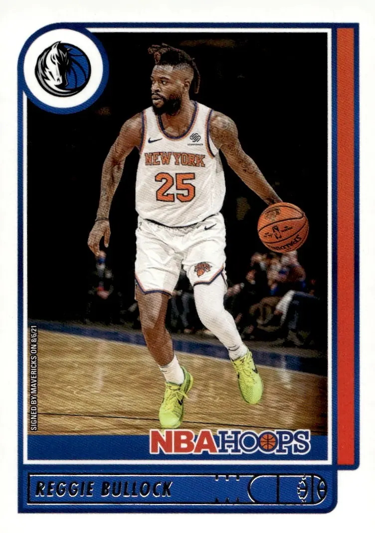2021-22 NBA Hoops #147 Reggie Bullock (front)