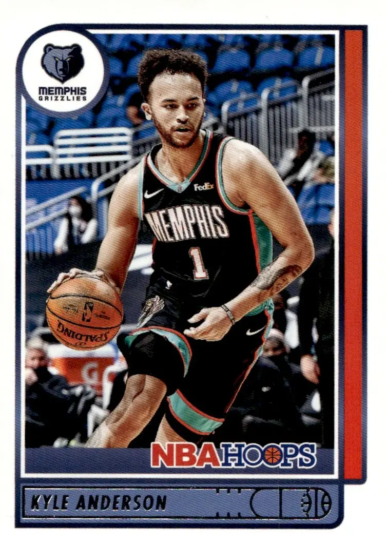 2021-22 NBA Hoops #162 Kyle Anderson (front)