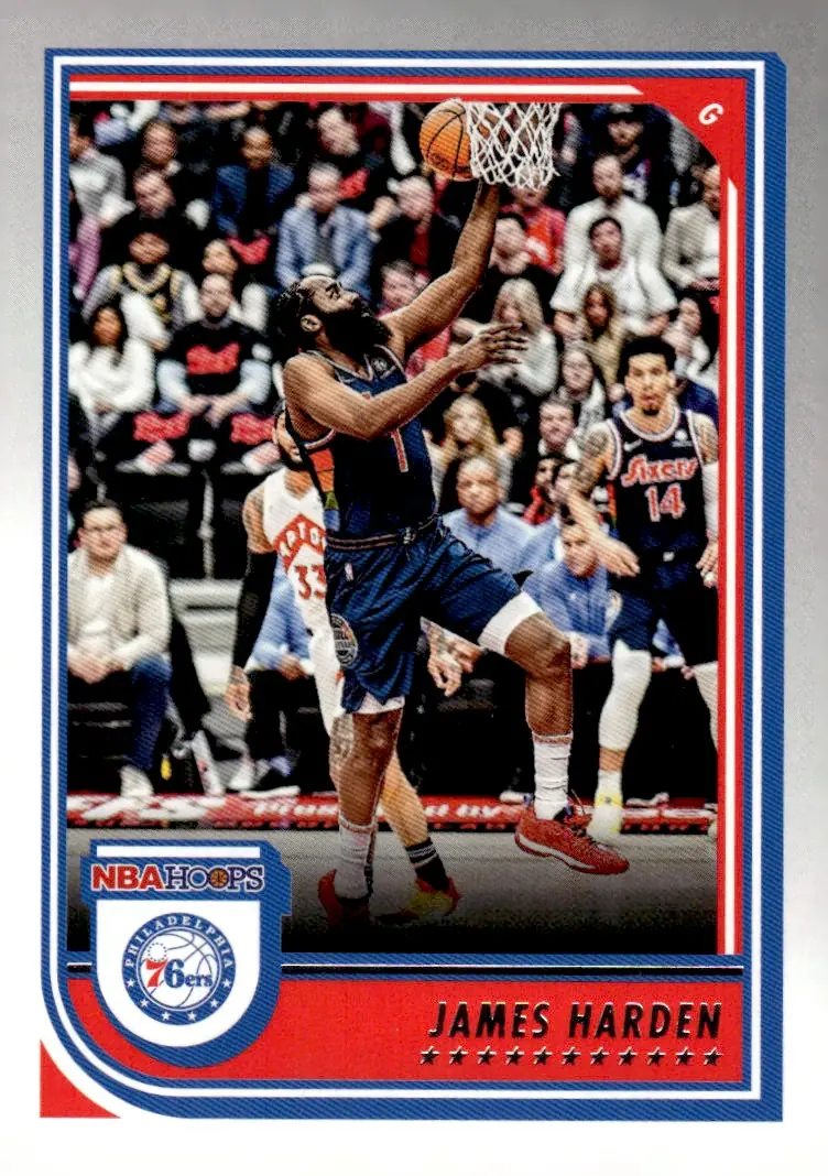 2022-23 NBA Hoops #29 James Harden (front)