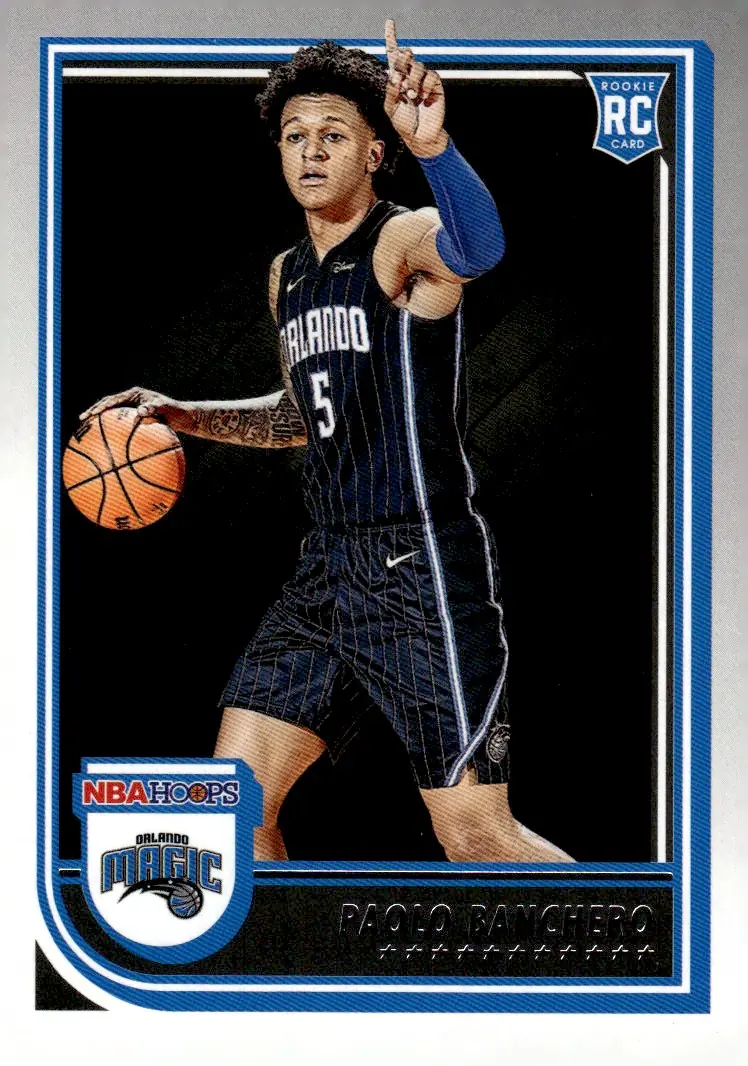 2022-23 NBA Hoops #231 Paolo Banchero (front)