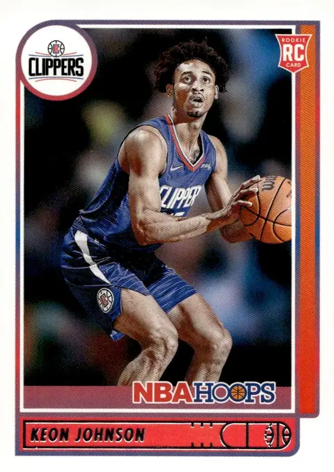 2021-22 NBA Hoops #205 Keon Johnson