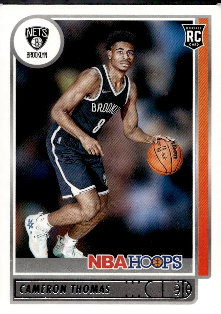 2021-22 NBA Hoops #231 Cameron Thomas (front)