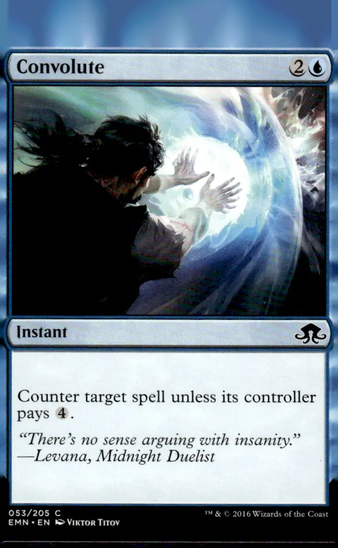 2016 Eldritch Moon (EMN) #053/205 Convolute (front)